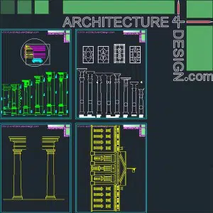 classical orders columns, Ionic, corantian, doric