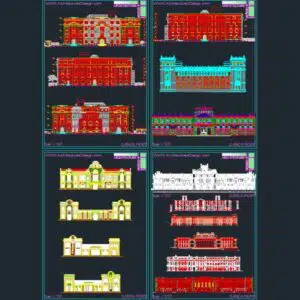 classical facades architecture