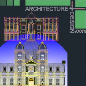 Classical Facades samples, Autocad drawings