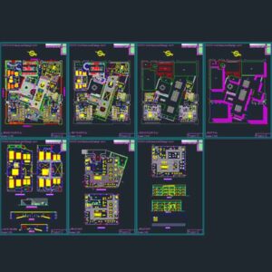 shopping mall plans- Autocad drawings