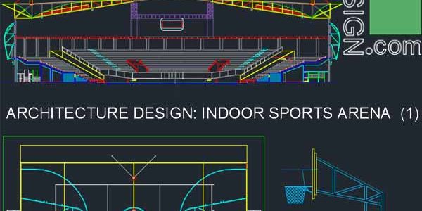 Sport complex : Arena architecture design (Autocad drawings) collection Sport complex : Arena architecture design (Autocad drawings) collection