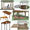 Gazebo, pergola, canopy and shelter, SketchUp 3D models