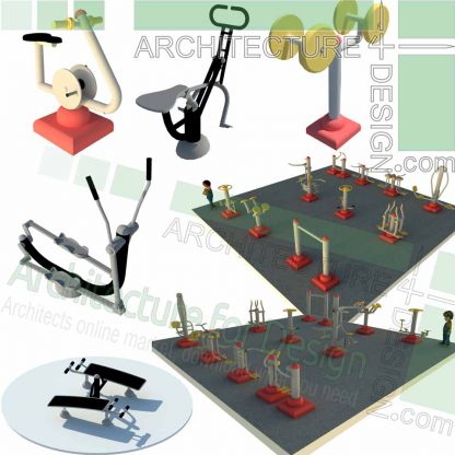 outdoor sport equipment SketchUp models