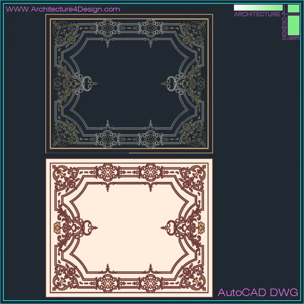 claasical floor design pattern