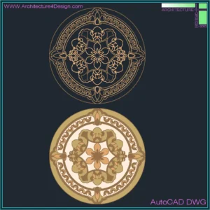 circular classical floor design