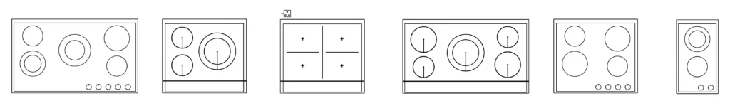 Elctric stove symbols