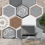 The new trend of hexagon tiles