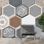 The new trend of hexagon tiles