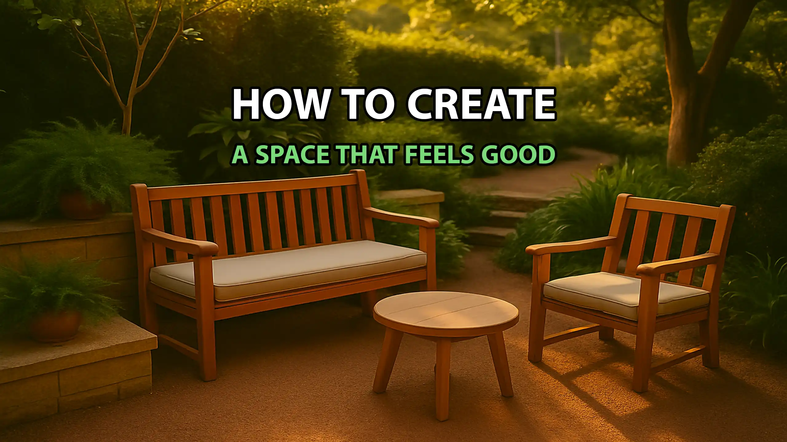 How to Create a Space That Feels Good